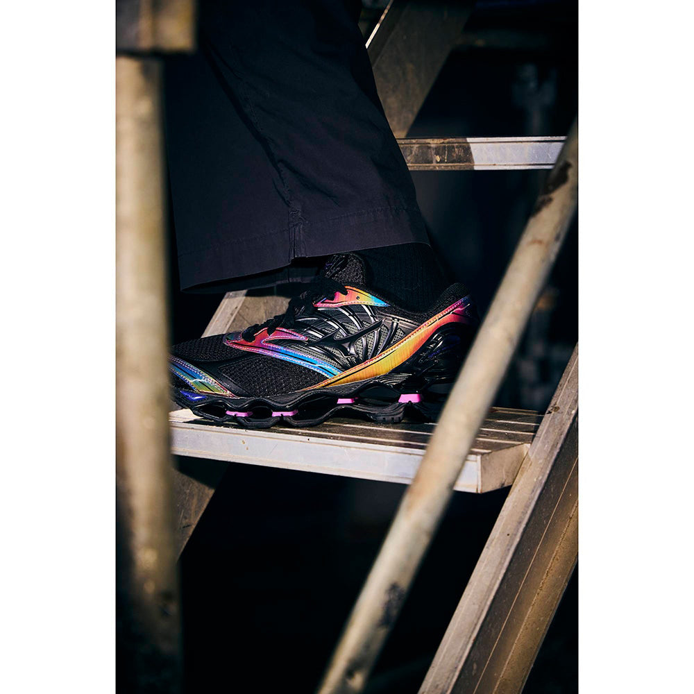 ミズノ ウエーブプロフェシー LS MIZUNO WAVE PROPHECY LS 01:パープル×ブラック×ブルー メンズ スニーカー D1GA260401