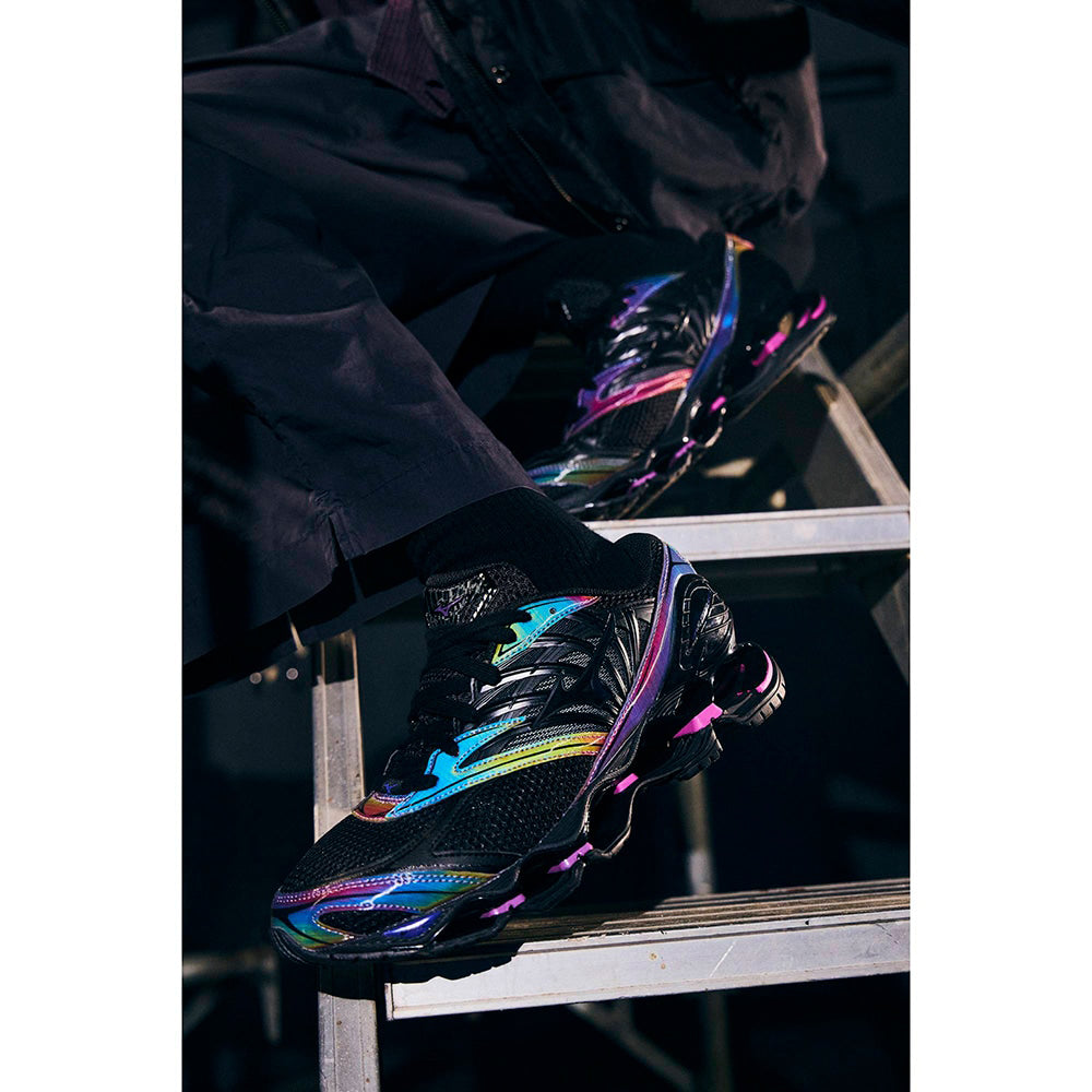 ミズノ ウエーブプロフェシー LS MIZUNO WAVE PROPHECY LS 01:パープル×ブラック×ブルー メンズ スニーカー D1GA260401