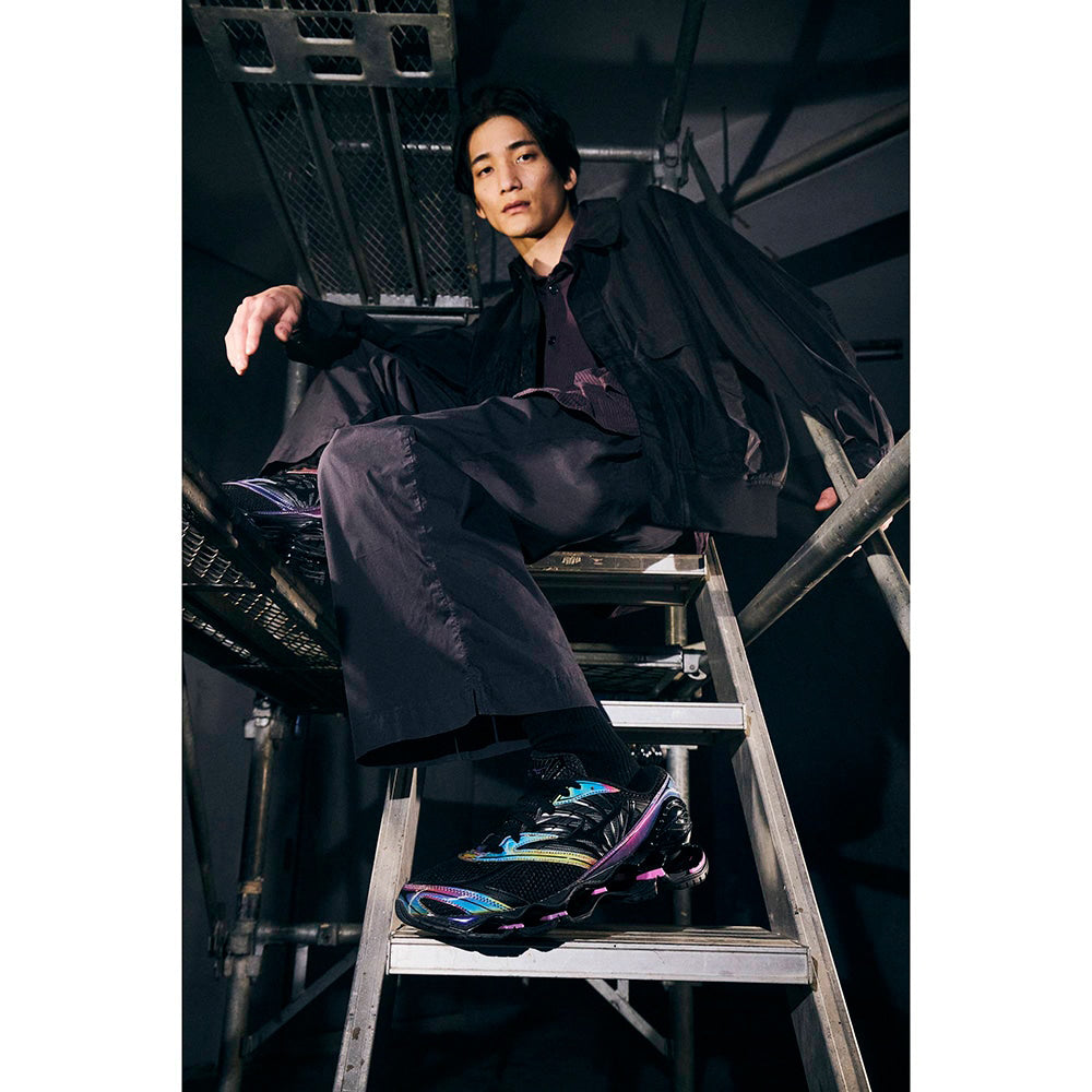 ミズノ ウエーブプロフェシー LS MIZUNO WAVE PROPHECY LS 01:パープル×ブラック×ブルー メンズ スニーカー D1GA260401