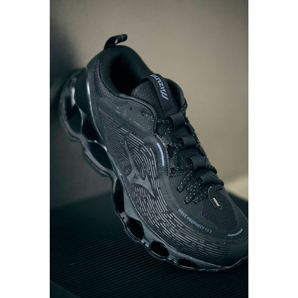 ミズノ ウエーブプロフェシー 13.2 MIZUNO WAVE PROPHECY 13.2 02:ブラック メンズ スニーカー D1GA260502