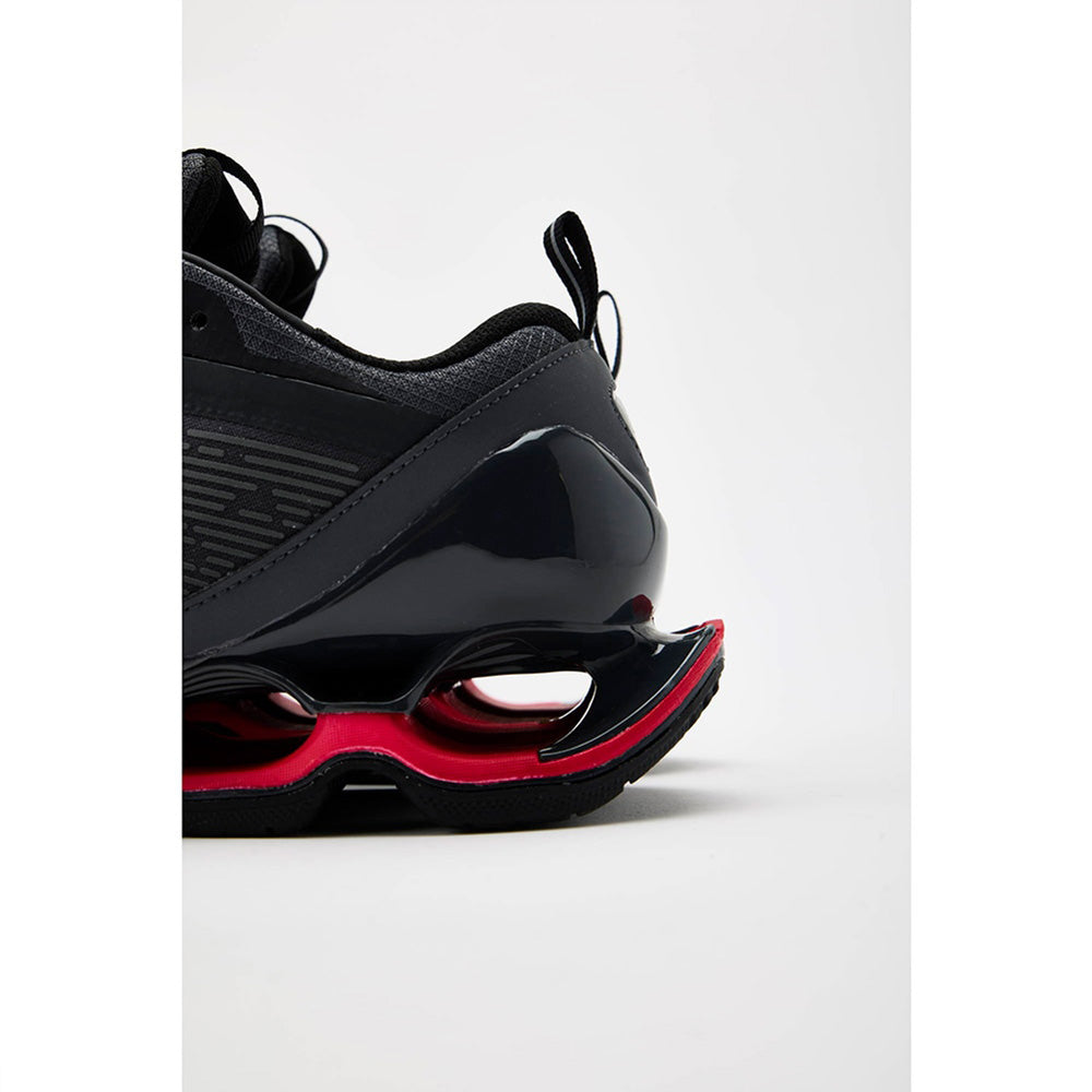 ミズノ ウエーブプロフェシー 13.2 MIZUNO WAVE PROPHECY 13.2 03:ダークグレー×シルバー×レッド メンズ スニーカー D1GA260503