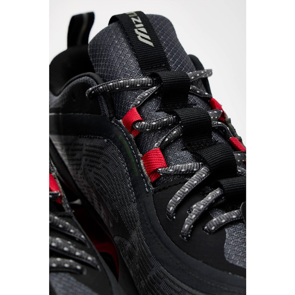 ミズノ ウエーブプロフェシー 13.2 MIZUNO WAVE PROPHECY 13.2 03:ダークグレー×シルバー×レッド メンズ スニーカー D1GA260503