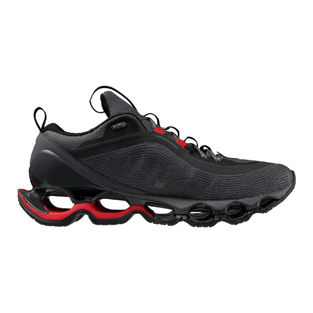 ミズノ ウエーブプロフェシー 13.2 MIZUNO WAVE PROPHECY 13.2 03:ダークグレー×シルバー×レッド メンズ スニーカー D1GA260503