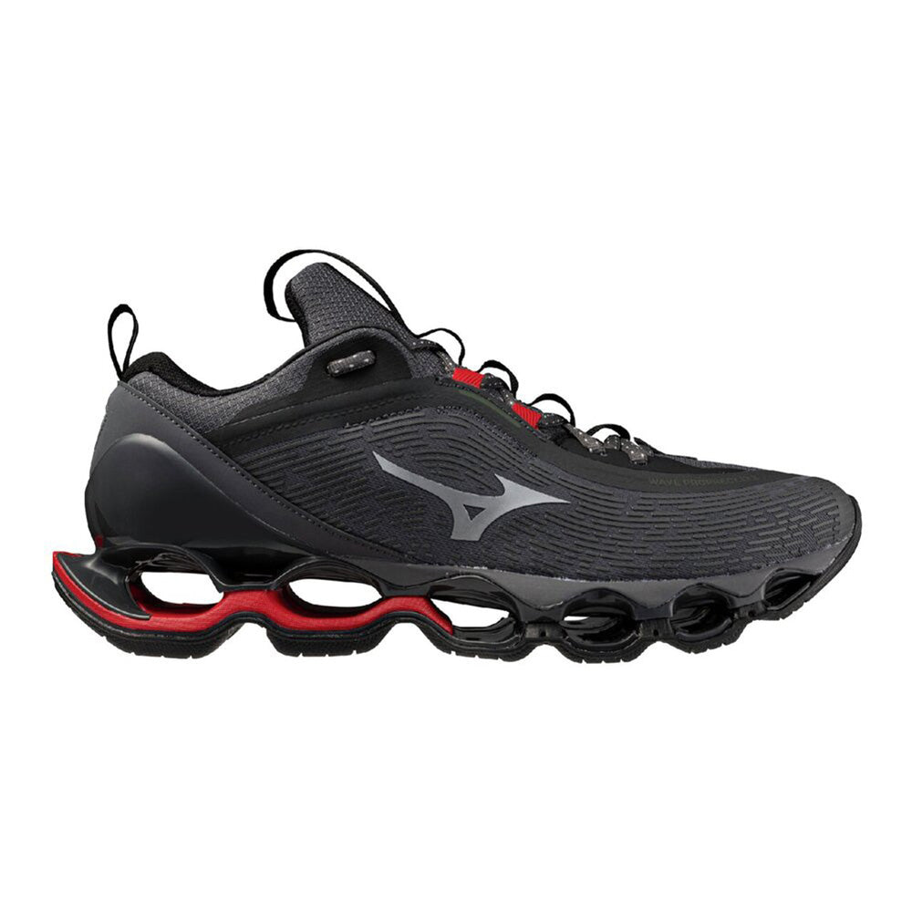 ミズノ ウエーブプロフェシー 13.2 MIZUNO WAVE PROPHECY 13.2 03:ダークグレー×シルバー×レッド メンズ スニーカー D1GA260503