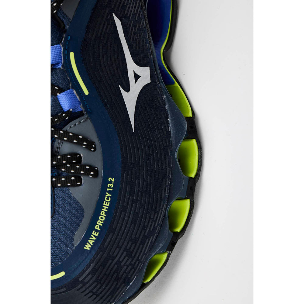 ミズノ ウエーブプロフェシー 13.2 MIZUNO WAVE PROPHECY 13.2 04:ネイビー×シルバー×ダークグレー メンズ スニーカー D1GA260504