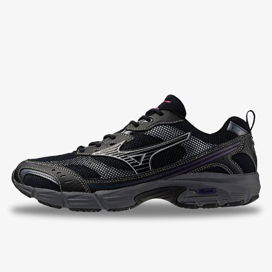 ミズノ エムエックスアール MIZUNO MXR 01:ネイビー×ブラック×パープル メンズ レディース スニーカー D1GA260701
