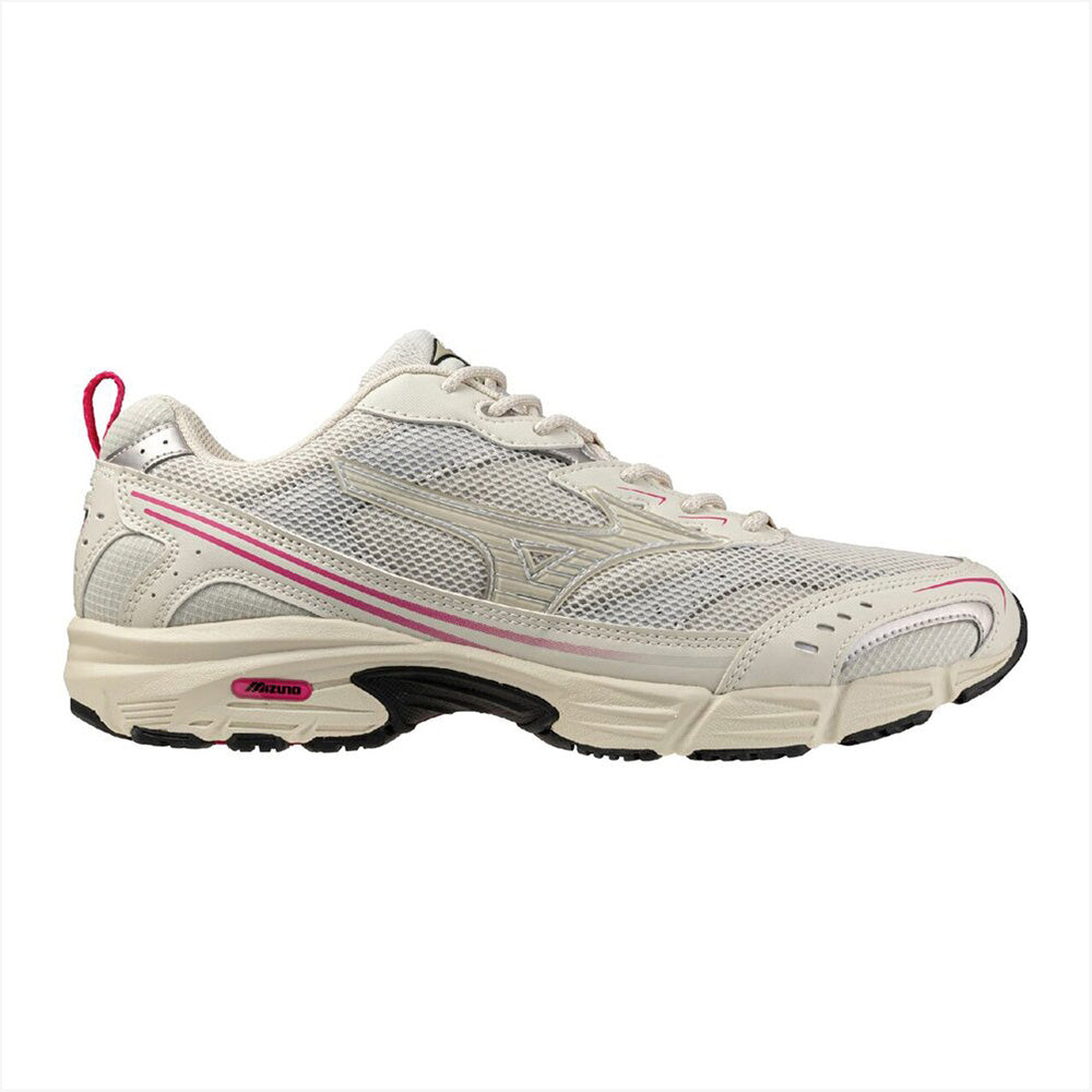 ミズノ エムエックスアール MIZUNO MXR 02:ベージュ×オフホワイト×ピンク メンズ レディース スニーカー D1GA260702