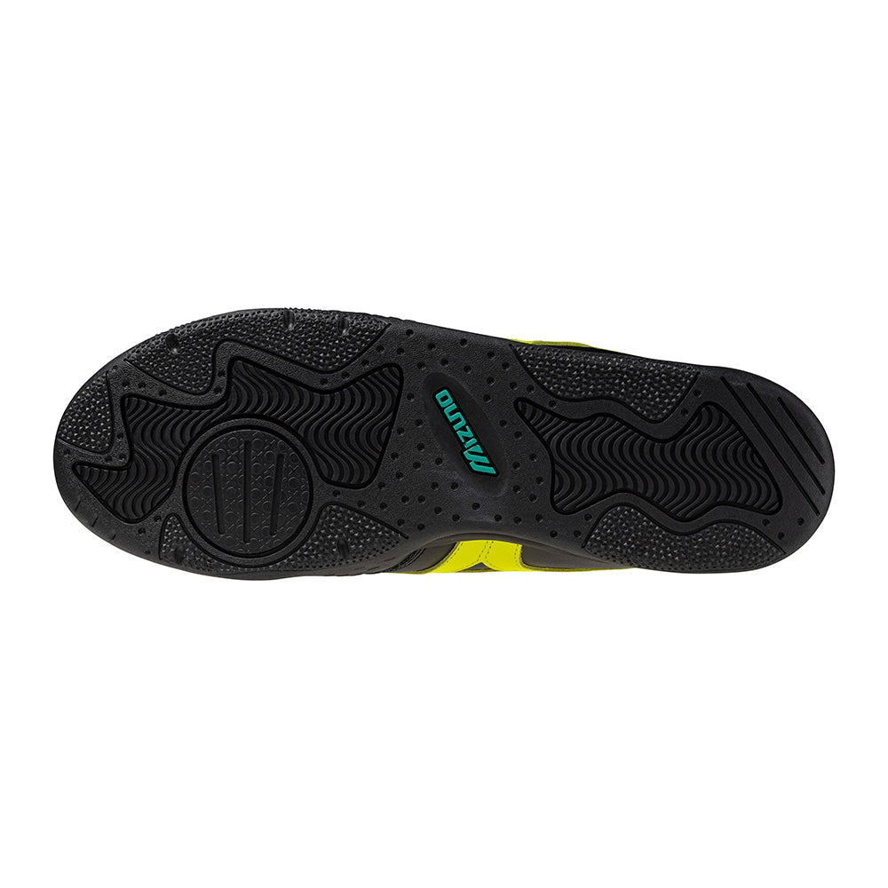 ミズノ モレリアLS MIZUNO MORELIA LS 03:ブラック×イエロー×グリーン メンズ スニーカー D1GA260A03