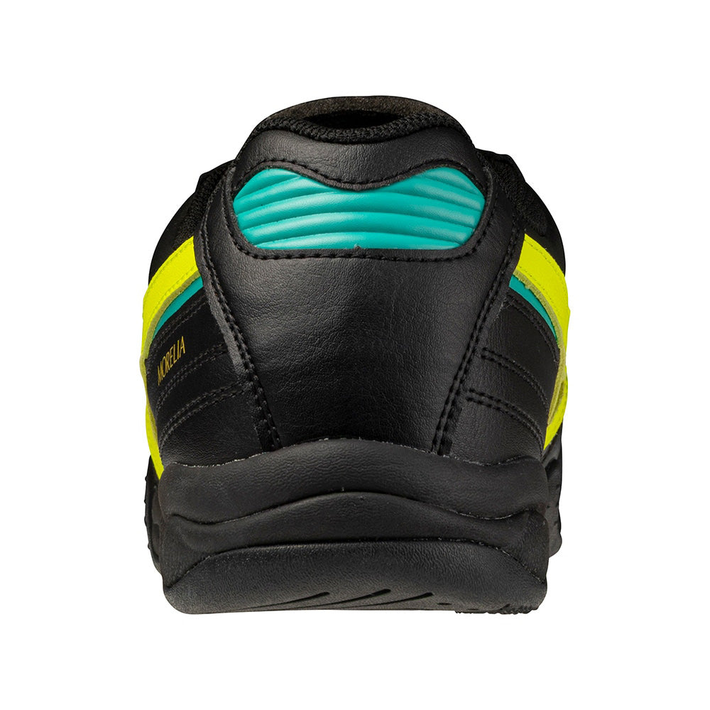 ミズノ モレリアLS MIZUNO MORELIA LS 03:ブラック×イエロー×グリーン メンズ スニーカー D1GA260A03