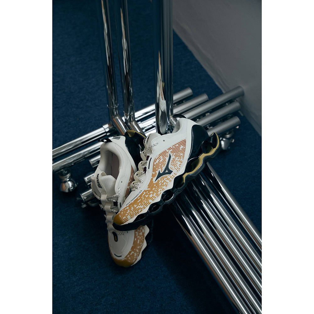 ミズノ ウエーブプロフェシー 13.2 MIZUNO WAVE PROPHECY 13.2 02:ホワイト×ブラック×オレンジ メンズ レディース スニーカー D1GA260H02
