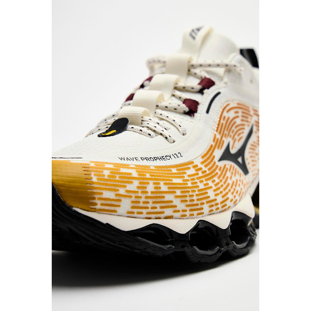 ミズノ ウエーブプロフェシー 13.2 MIZUNO WAVE PROPHECY 13.2 02:ホワイト×ブラック×オレンジ メンズ レディース スニーカー D1GA260H02