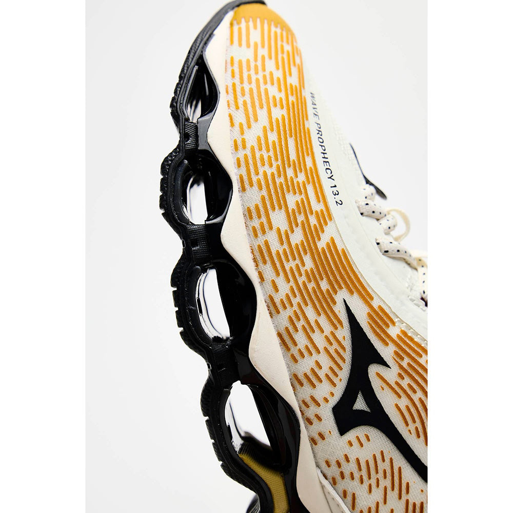 ミズノ ウエーブプロフェシー 13.2 MIZUNO WAVE PROPHECY 13.2 02:ホワイト×ブラック×オレンジ メンズ レディース スニーカー D1GA260H02