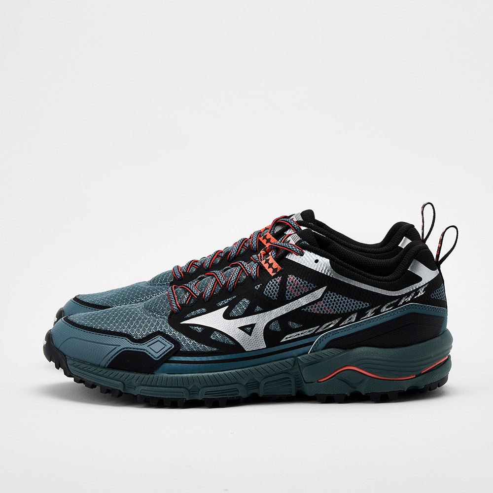 ミズノ ウエーブダイチ LS MIZUNO WAVE DAICHI LS 01:エメラルドグリーン×シルバー×コーラルピンク メンズ スニーカー D1GA261001