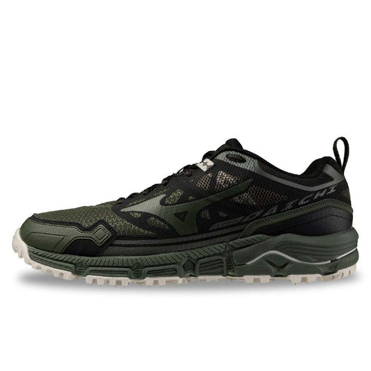 ミズノ ウェーブダイチ LS MIZUNO WAVE DAICHI LS ダークグリーン×カーキ×ブラック メンズ スニーカー D1GA261003