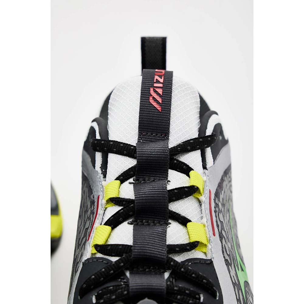 ミズノ ウェーブプロフェシー13.2 MIZUNO WAVE PROPHECY 13.2 メンズ スニーカー ライトグレー×グリーン×ライムイエロー D1GA261301