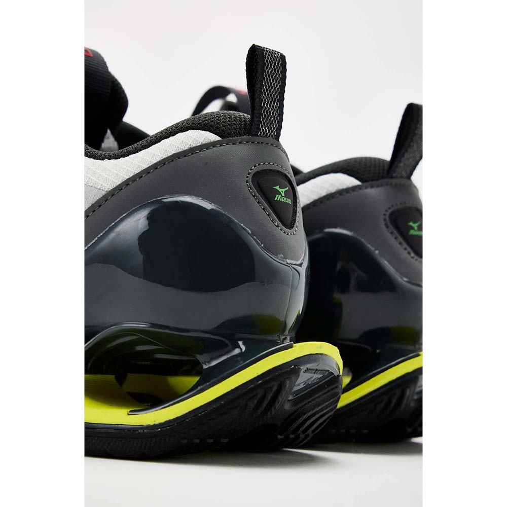 ミズノ ウェーブプロフェシー13.2 MIZUNO WAVE PROPHECY 13.2 メンズ スニーカー ライトグレー×グリーン×ライムイエロー D1GA261301