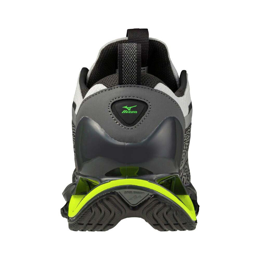 ミズノ ウェーブプロフェシー13.2 MIZUNO WAVE PROPHECY 13.2 メンズ スニーカー ライトグレー×グリーン×ライムイエロー D1GA261301