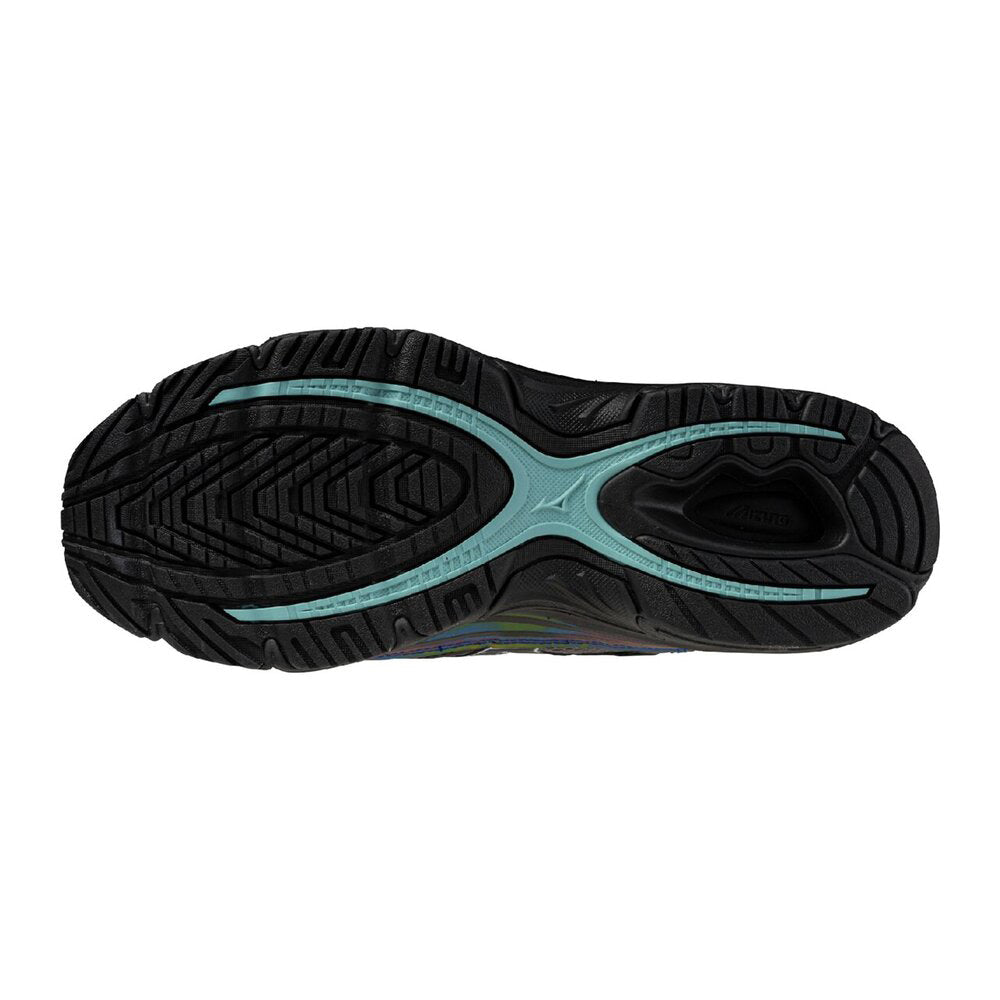 ミズノ エムエックスアール MIZUNO MXR 02:ブルー×ブラック×オレンジ メンズ スニーカー D1GA261502