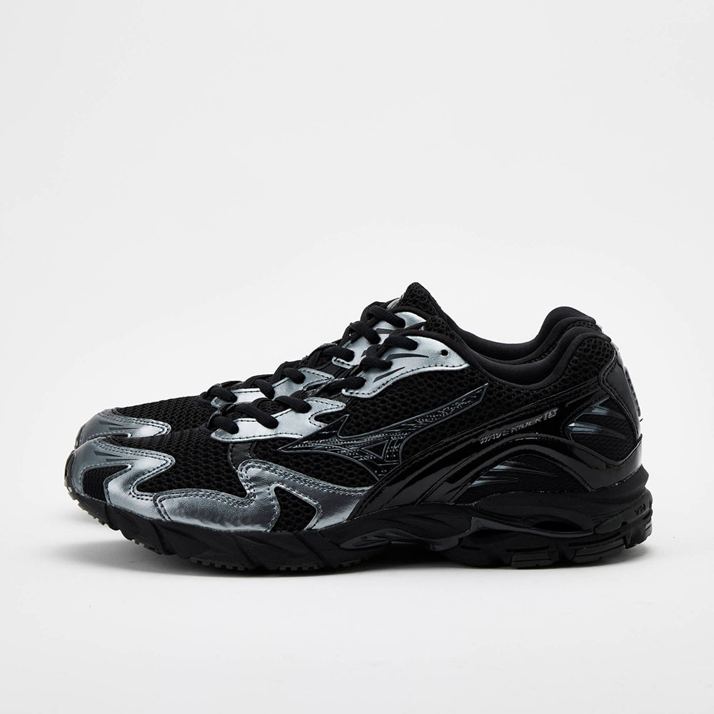 ミズノ ウエーブライダー 10 MIZUNO WAVE RIDER 10 01:ブラック×メタリックグレー メンズ レディース スニーカー D1GA261601