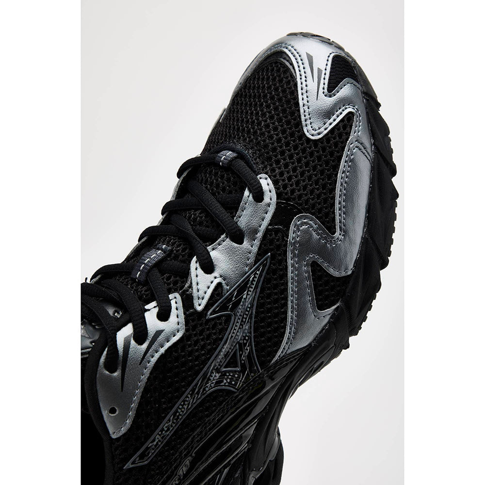 ミズノ ウエーブライダー 10 MIZUNO WAVE RIDER 10 01:ブラック×メタリックグレー メンズ レディース スニーカー D1GA261601