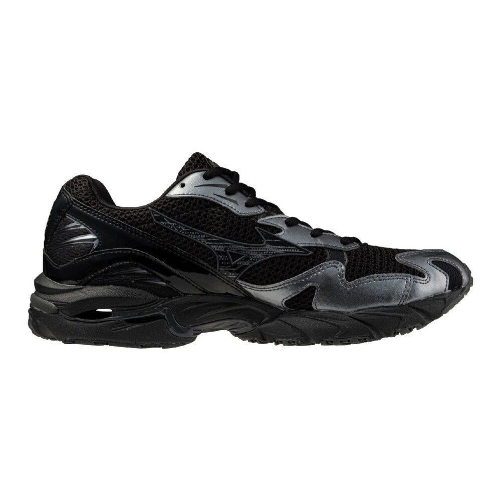 ミズノ ウエーブライダー 10 MIZUNO WAVE RIDER 10 01:ブラック×メタリックグレー メンズ レディース スニーカー D1GA261601