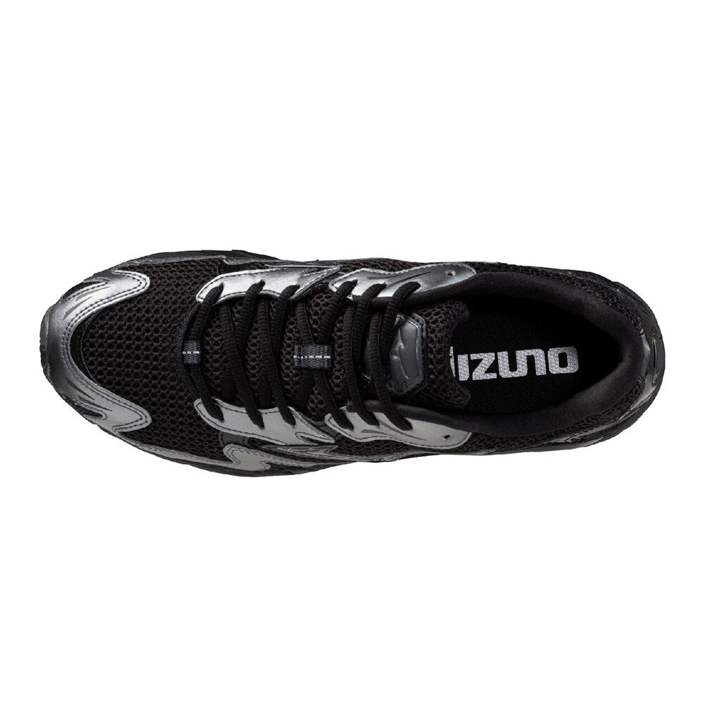 ミズノ ウエーブライダー 10 MIZUNO WAVE RIDER 10 01:ブラック×メタリックグレー メンズ レディース スニーカー D1GA261601