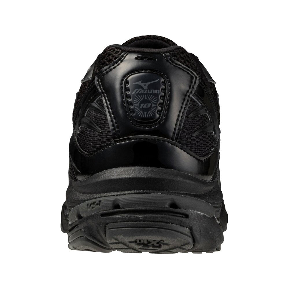 ミズノ ウエーブライダー 10 MIZUNO WAVE RIDER 10 01:ブラック×メタリックグレー メンズ レディース スニーカー D1GA261601