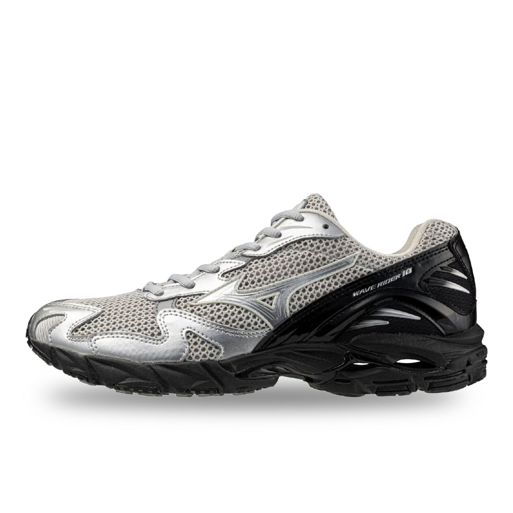 ミズノ ウエーブライダー 10 MIZUNO WAVE RIDER 10 02：シルバー×オフホワイト×ブラック メンズ レディース スニーカー D1GA261602