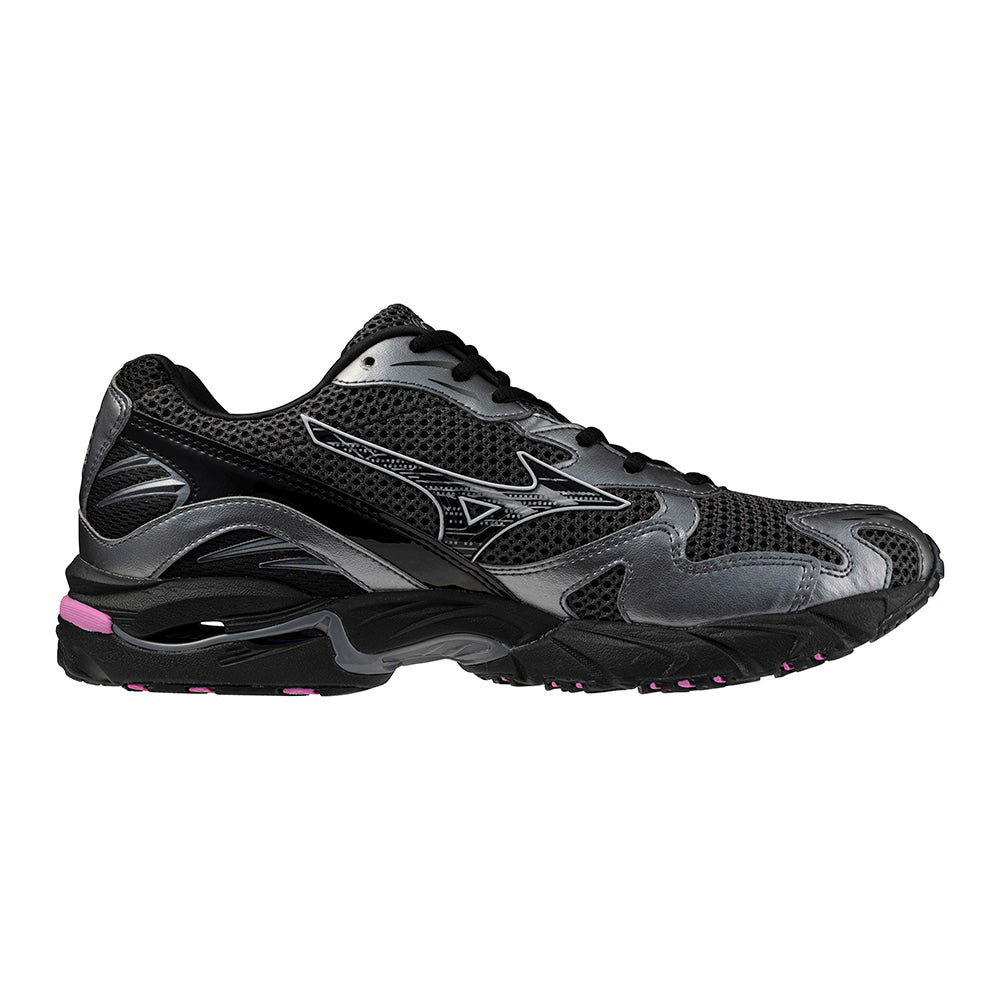 ミズノ ウエーブライダー 10 MIZUNO WAVE RIDER 10 02:チャコール×ブラック×ピンク メンズ レディース スニーカー D1GA261D02
