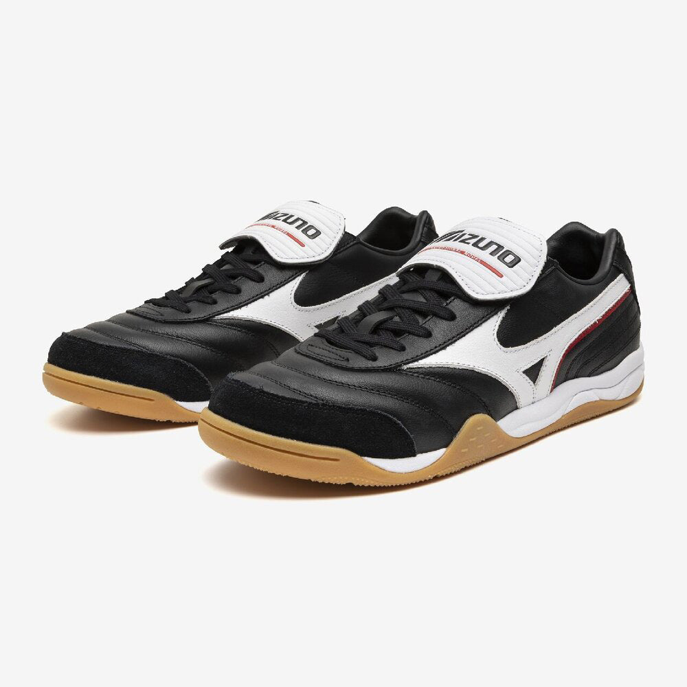 ミズノ モレリアLS MIZUNO MORELIA LS 01:ブラック×ホワイト×レッド メンズ スニーカー D1GA265301