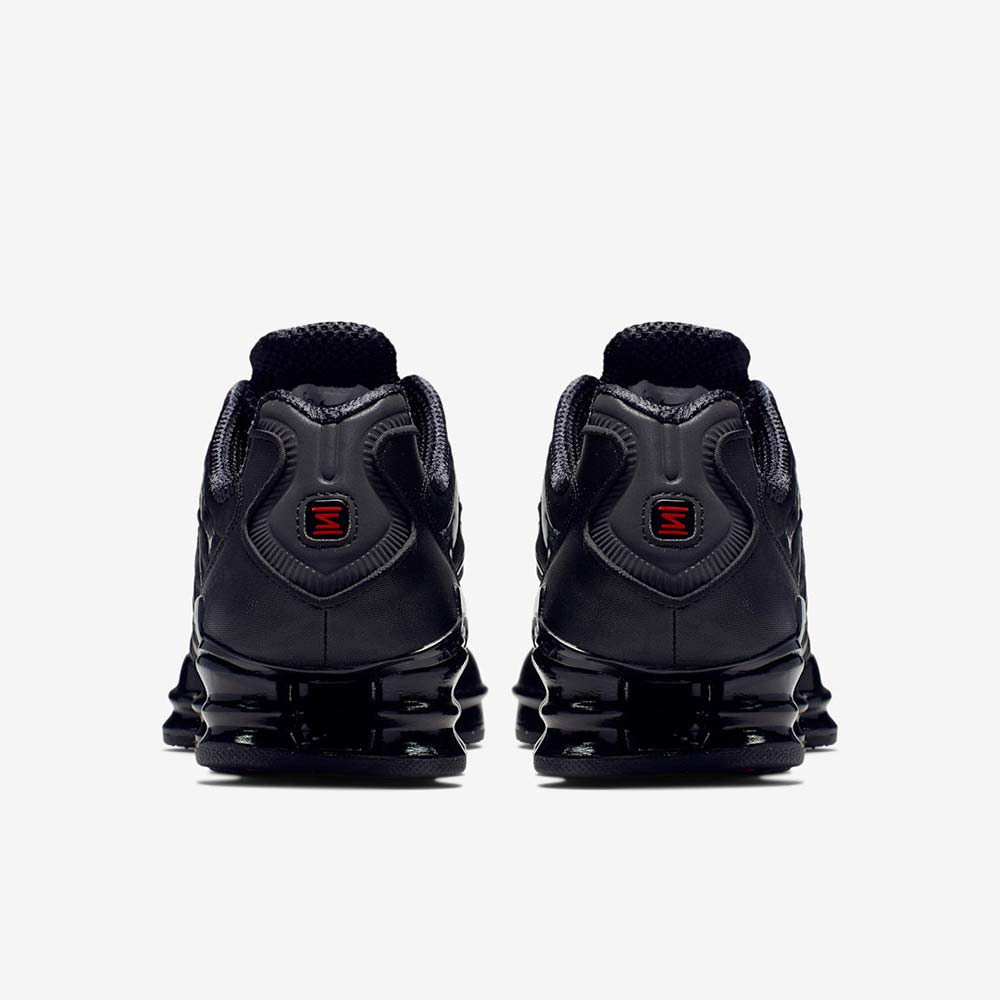 ナイキ ウィメンズ ショックス TL NIKE WMNS SHOX TL ブラック/メタリックヘマタイト/マックスオレンジ レディース スニーカー AR3566-002