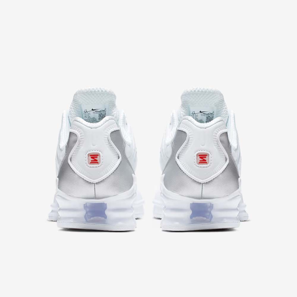 ナイキ ウィメンズ ショックス TL NIKE WMNS SHOX TL ホワイト/メタリックシルバー レディース スニーカー AR3566-100