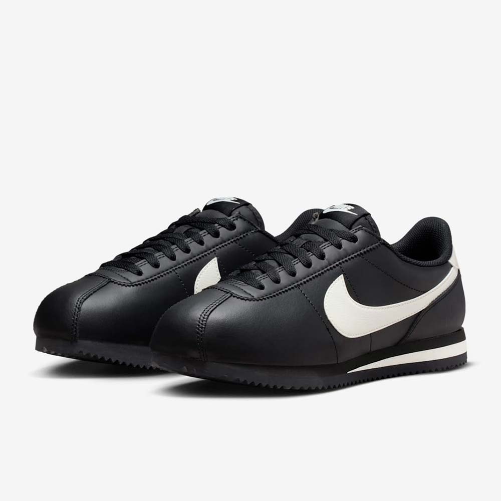 ナイキ ウィメンズ コルテッツ レザー NIKE WMNS CORTEZ LEATHER ブラック/ペールアイボリー レディース スニーカー DN1791-006