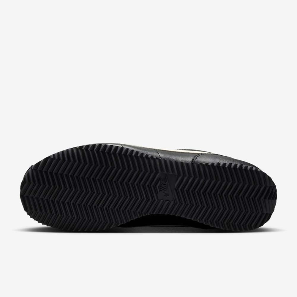 ナイキ ウィメンズ コルテッツ レザー NIKE WMNS CORTEZ LEATHER ブラック/ペールアイボリー レディース スニーカー DN1791-006