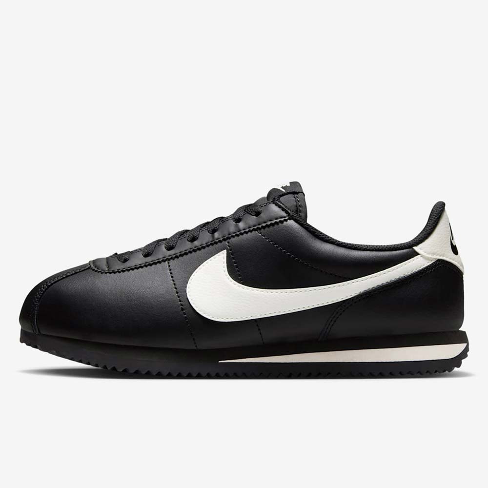 ナイキ ウィメンズ コルテッツ レザー NIKE WMNS CORTEZ LEATHER ブラック/ペールアイボリー レディース スニーカー DN1791-006