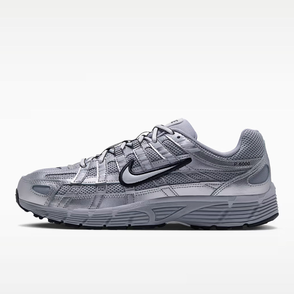 ナイキ P-6000 NIKE P-6000 ウルフグレー/メタリックシルバー/オフノワール/オフホワイト レディース スニーカー BV1021-022
