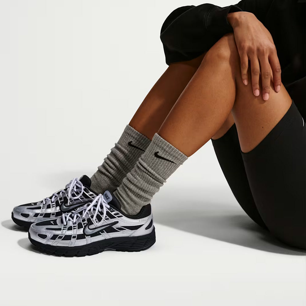 ナイキ P-6000 NIKE P-6000 ブラック/メタリックシルバー/ステルス レディース スニーカー BV1021-023