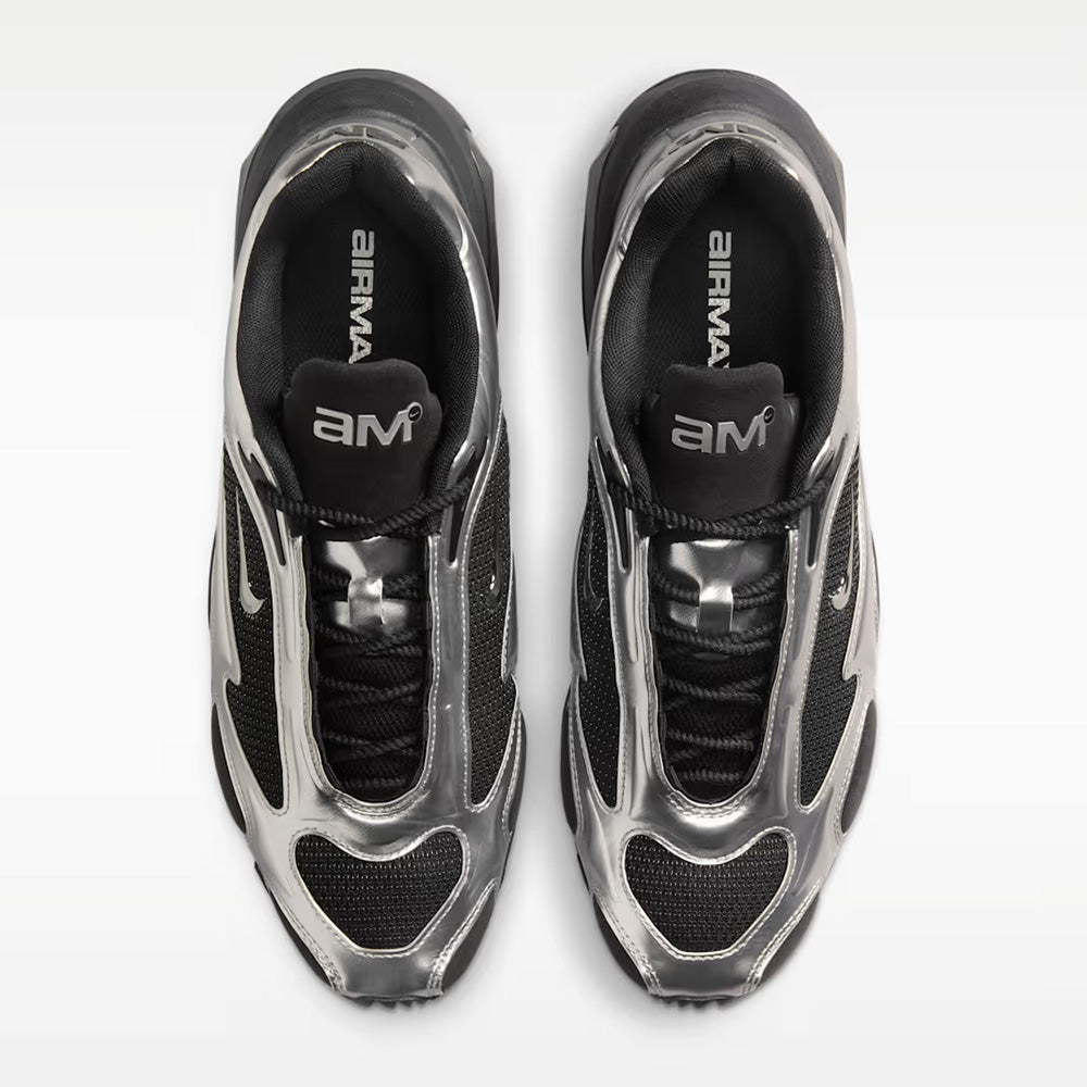 ナイキ エア マックス ミューズ NIKE AIR MAX MUSE ブラック/メタリックシルバー メンズ レディース スニーカー FV1920-001