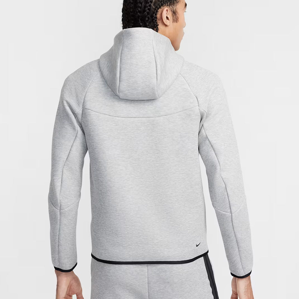 ナイキ ナイキ テック メンズ フルジップ ウィンドランナー パーカー NIKE AS M NK TCH FLC FZ WR HOODIE ダークグレーヘザー/ブラック メンズ HV0950-063