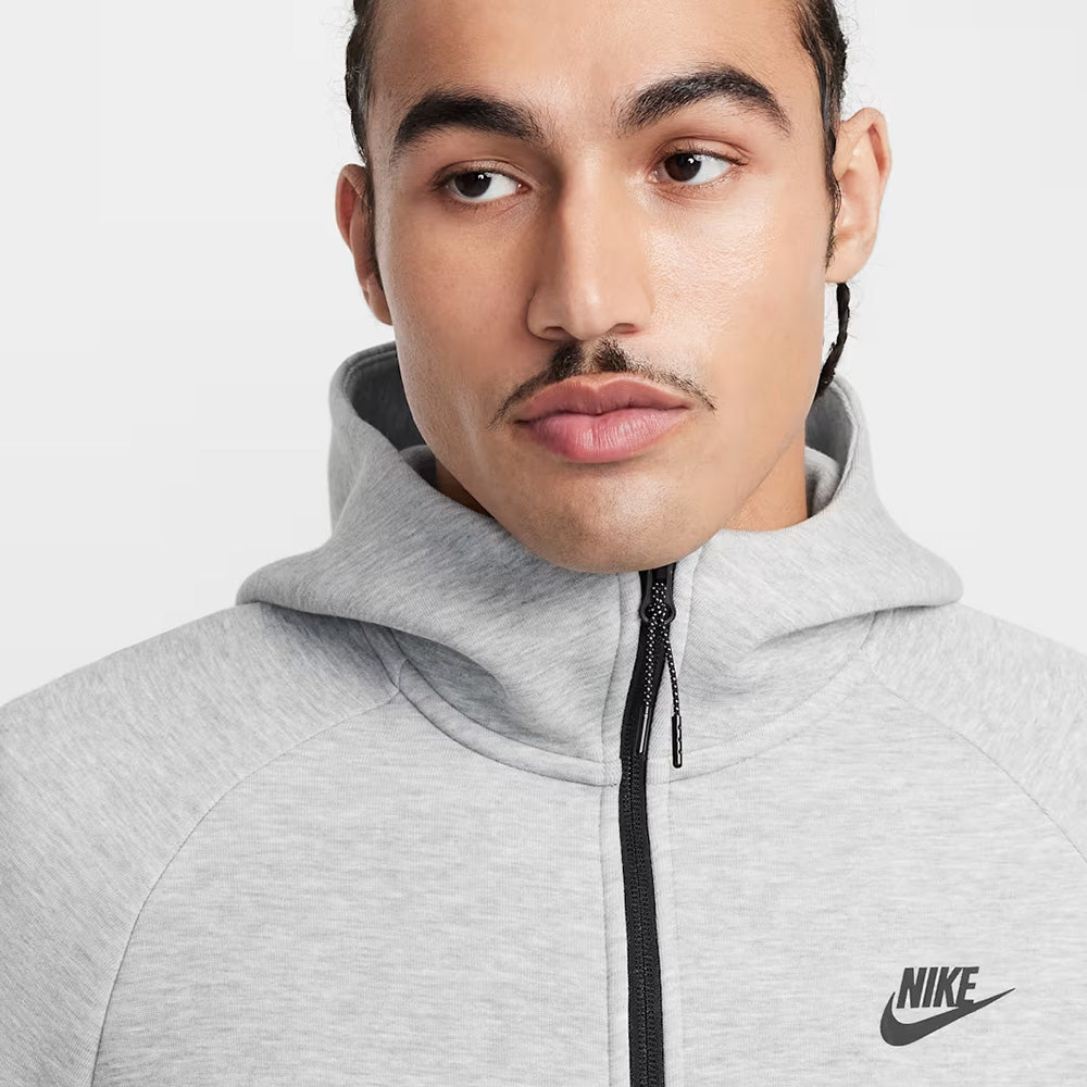 ナイキ ナイキ テック メンズ フルジップ ウィンドランナー パーカー NIKE AS M NK TCH FLC FZ WR HOODIE ダークグレーヘザー/ブラック メンズ HV0950-063