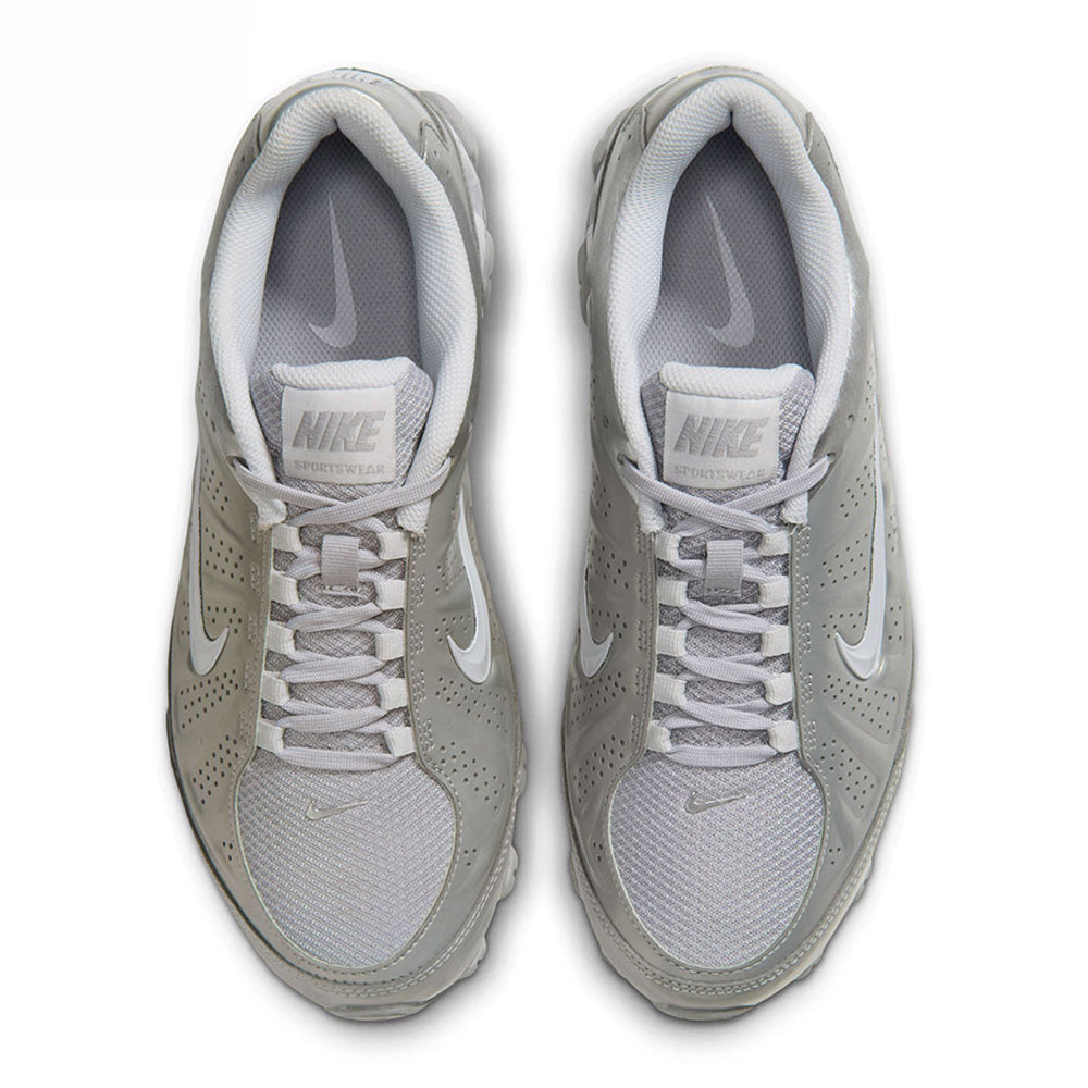 ナイキ リアックス 8 NIKE REAX 8 NSW SL PRM ウルフグレー/ピュアプラチナ-メタリックシルバー レディース スニーカー IU7629-001