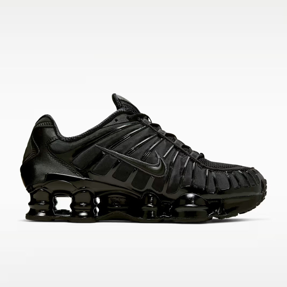 ナイキ ショックス TL NIKE SHOX TL ブラック/メタリックヘマタイト/マックスオレンジ/ブラック メンズ スニーカー AV3595-002
