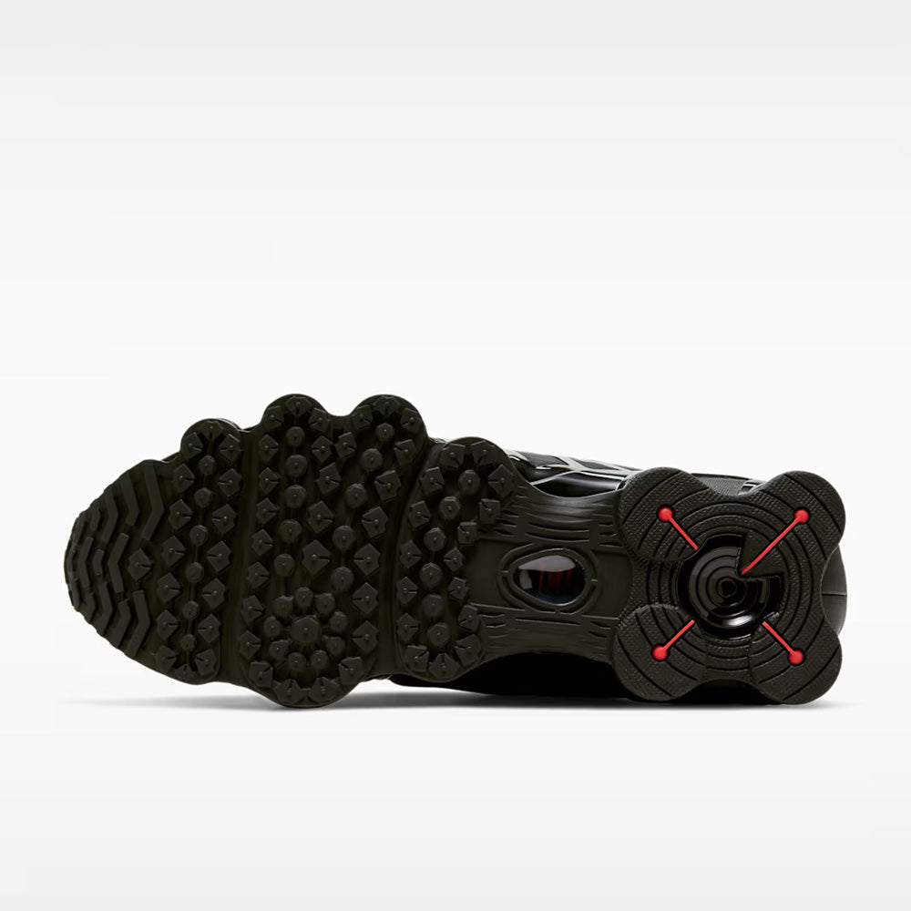 ナイキ ショックス TL NIKE SHOX TL ブラック/メタリックヘマタイト/マックスオレンジ/ブラック メンズ スニーカー AV3595-002