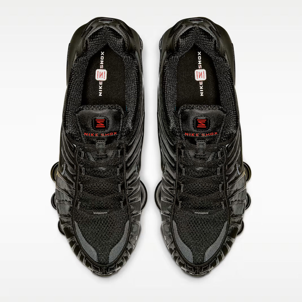 ナイキ ショックス TL NIKE SHOX TL ブラック/メタリックヘマタイト/マックスオレンジ/ブラック メンズ スニーカー AV3595-002
