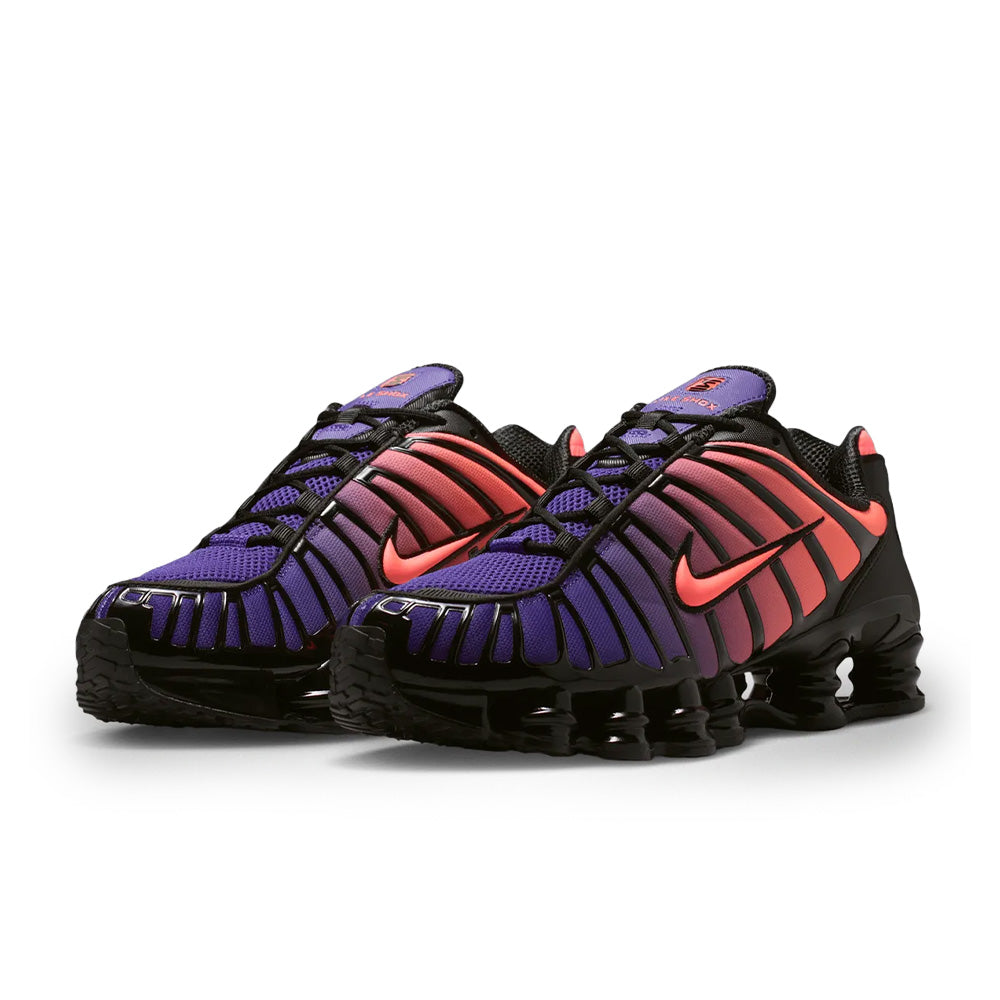 ナイキ ショックス TL NIKE SHOX TL コートパープル/ブラック/メタリックシルバー/ホットラバ メンズ スニーカー AV3595-501
