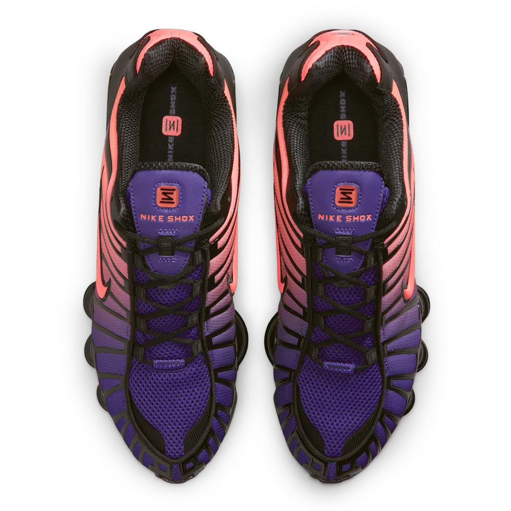 ナイキ ショックス TL NIKE SHOX TL コートパープル/ブラック/メタリックシルバー/ホットラバ メンズ スニーカー AV3595-501