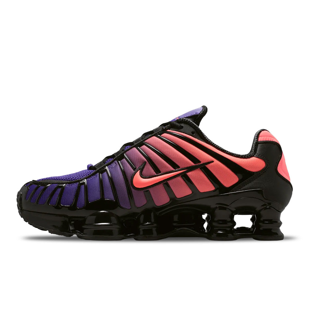 ナイキ ショックス TL NIKE SHOX TL コートパープル/ブラック/メタリックシルバー/ホットラバ メンズ スニーカー AV3595-501