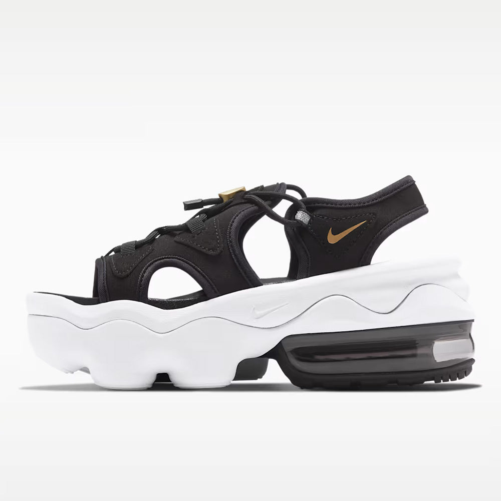 ナイキ エア マックス ココ NIKE AIR MAX KOKO SANDAL ブラック/アンスラサイト/ホワイト/メタリックゴールド レディース メンズ サンダル CI8798-002