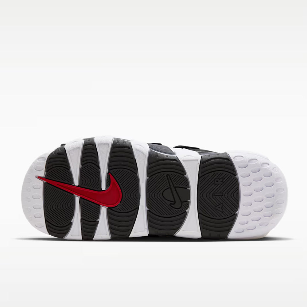 ナイキ エア モア アップテンポ NIKE AIR MORE UPTEMPO ホワイト/ブラック/バーシティレッド メンズ サンダル FB7818-100