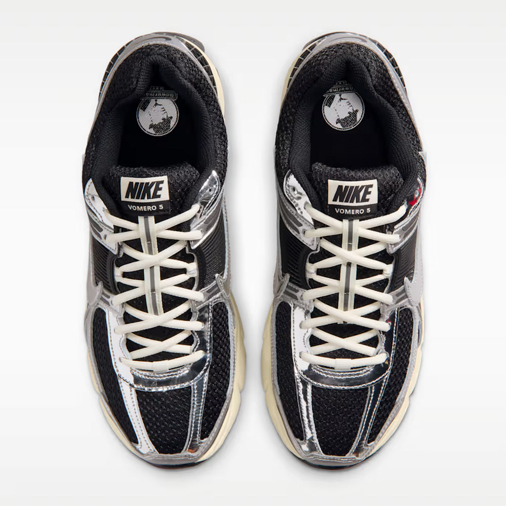 ナイキ ズーム ボメロ 5 NIKE ZOOM VOMERO 5 ブラック/メタリックシルバー/ココナッツミルク/クロム メンズ スニーカー IM3486-003